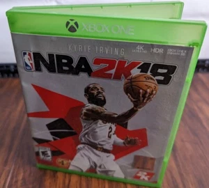 NBA 2K18 Kyrie Irving Microsoft Xbox One Very Good Condition - Picture 1 of 3