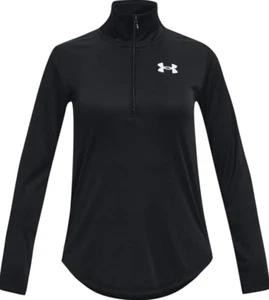 NEW Under Armour Youth Girls Tech Long Sleeve 1/2 1/4 Zip Shirt Pullover SMALL - Picture 1 of 1