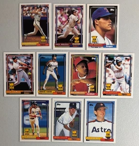 1992 Topps All Star Rookie Team subset 10 cards Gold Cup (Rodriguez, Bagwell) - Picture 1 of 1