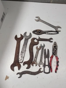vintage lot of s shape usa wrenches and pliers 1950-60s - Picture 1 of 4