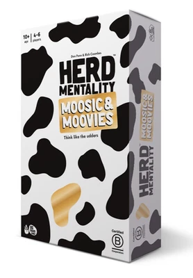 Herd Mentality Moosic & Moovies Party Board Game – NEW - UK Seller - Image 1 of 4