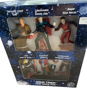 Vintage Applause 1994 Star Trek Deep Space Nine Six Action Figure Box Set DS9 - Bild 1 von 4