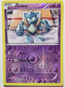 REVERSE HOLO Golett 45/101 PL - Tarjeta Pokémon Explosión Plasma - Arte Midori Harada - Imagen 1 de 3