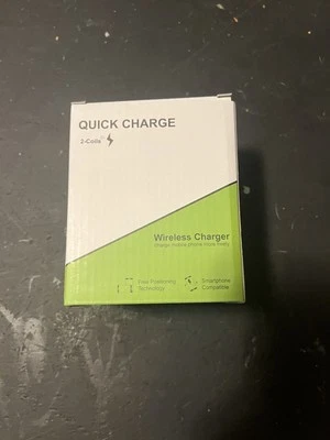 Cargador de teléfono inalámbrico universal base/almohadilla de carga rápida para teléfonos móviles Foto 1 de 4