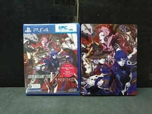 (ASIA ENGLISH VER) PS4 Shin Megami Tensei V Vengeance + Steelbook (Brand New) - Picture 1 of 5