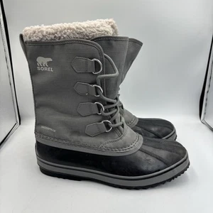 Sorel Herren 1964 Pac Nylon Wasserdicht Stiefel Steinbruch/Taube Größe 10 Men’s - Bild 1 von 12