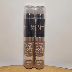 2x it Cosmetics Bye Bye Dark Spots Concealer + Serum (Rich Cool 50) - Picture 1 of 5