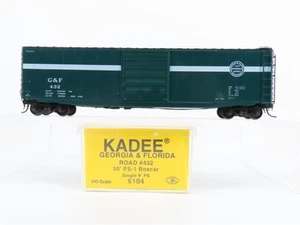 HO Scale Kadee 6104 G&F Georgia & Florida 50' Single Door Box Car #432 - Picture 1 of 14