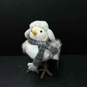 Target Wondershop Featherly Friends Navidad 2021 vendaval pájaro bufanda sombrero trampero - Imagen 1 de 9