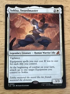 Sokka, Swordmaster Magic the Gathering MTG Avatar: the Last Airbender TLE - Picture 1 of 2