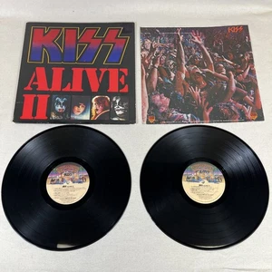 KISS ALIVE II Vinyl LP Record 1977 Casablanca NBLP 7076-2 EX - Picture 1 of 12