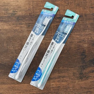 π Japan Pyuora Sukima PRO Toothbrushes #81 Compact Soft β Set of 2 β Free Ship - Picture 1 of 6