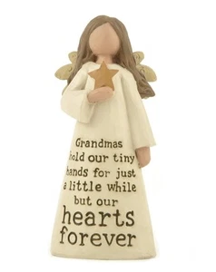 Grandma's Hold Our Hearts Forever Ornament Gift for Grandparents Home Accessory - Picture 1 of 1