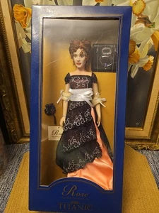 Franklin Mint Titanic Rose Vinyl Doll 16” with OUTFIT NEW NEVER OUT OF THE BOX - Picture 1 of 24