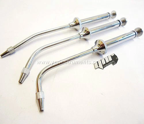 YNR ENGLAND CE YNR England Amalgam Carriers Gun Stainless Steel Tip Straight 45° 90° Dental Ce