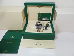 2021 Rolex SS GMT Master II Batman 126710 126710BLNR box/papers - Picture 1 of 13