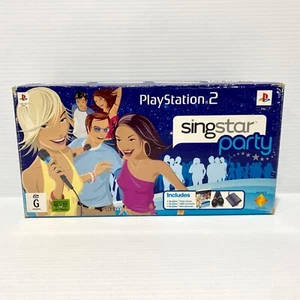 Singstar Party + Microphones & Box - PS2 - Tested & Working - Free Postage - Picture 1 of 10