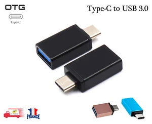 USB C Adaptateur vers USB 3.0 OTG USB Type C Connecteur à USB 3.0 Femelle Type A - Photo 1 sur 7