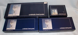 NOS Longchamp Cristal D' Arques France LOT OF 24 - ALL NEW - Bild 1 von 9