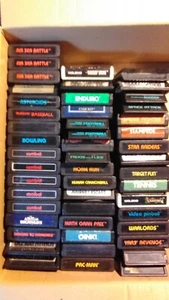 Atari 2600 Pick Your Favorites Of 40 Video Games Cartridge Only Untested - Picture 1 of 39