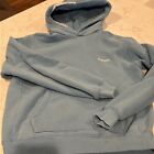 Madhappy Women's Cotton Embroidered Hoodie Baby Blue XS *See Pics*