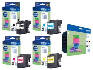 Lot De Cartouches Brother LC-221 DCP J562DW MFC J480DW J680DW J880DW D'origine - Bild 1 von 9