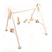 Wooden Baby Play Gym (Natural) - 60cm - Hess-Spielzeug