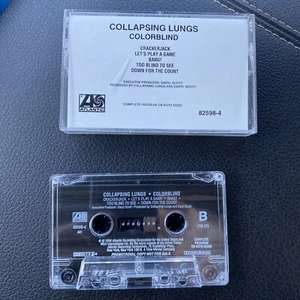 Collapsing Lungs colorblind Promotional Copy Cassette Tape 1994 Atlantic Records - Picture 1 of 10