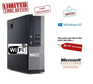 DELL OPTIPLEX SFF, upto i7, 16GB RAM & 2TB HDD 120GB SSD WINDOWS 10 DESKTOP PC - Afbeelding 1 van 3