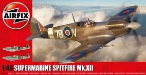 Airfix A05117A Aereo Supermarine Spitfire Mk.XII 1:48 Model Kit Hobby Nuovo NEW - Foto 1 di 3