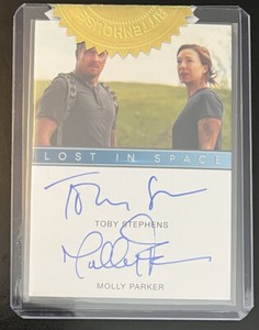 2019 Lost In Space Series 1 Toby Stephens/Molly Parker Dual Auto Uncirculated