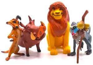Juego de Figuras TIMON & PUMBAA Y MUFASA Y RAFIKI ¡Juego de JUGUETE LEÓN LEÓN REY Disney! - Imagen 1 de 9