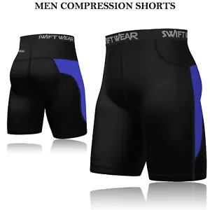 Herren Laufshorts Yoga Boxer Fitnessstudio Training Fitness Unterwäsche Sommer Übung - Bild 1 von 9