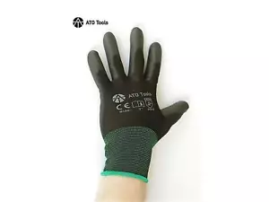 10 - 500 pares de guantes de trabajo guantes de mecánico guantes de montaje jardín PU - Imagen 1 de 20