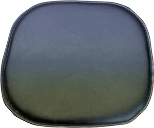 Real Leather Antislip Seat Cushion Seat Pads Seat Cover 36x32x2cm Black Pillow - Picture 1 of 4