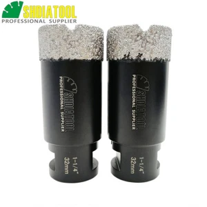 2pcs 1-1/8" Dry Diamond Drill Core Bits Drilling for Porcelain Tile Marble 28mm - Picture 1 of 10