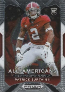 2021 Prizm Draft Picks All Americans Patrick Surtain II RC #199 - Picture 1 of 2