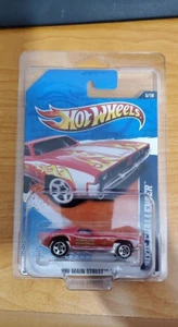 Hot Wheels 2011 HW Main Street 5/10 165 1970 Chrysler Dixie Challenger RED - Picture 1 of 3