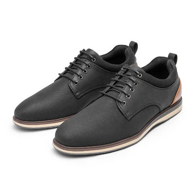 Men's Dress Oxford Shoes Casual Classic Comfortable Business Formal Shoes 8-13 - Image 1 of 4