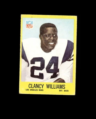 1967 Philadelphia 95 Clancy Williams RC VG-EX #D1,439237 - Image 1 of 2