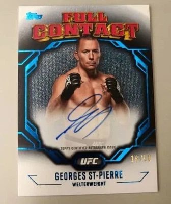 Georges St-Pierre UFC Autograph 15/50 169028 - Image 1 of 2