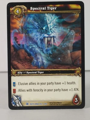 Spectral Tiger - Fires of Outland - 193/246 - LP - Rare - A - Image 1 of 4