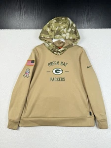 Nike Green Bay Packers 2019 para hombre XL - Salute to Service - sudadera con capucha térmica - Imagen 1 de 12