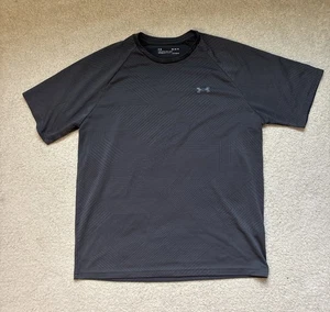 Under Armour T-Shirt Erwachsene Medium dunkelgrau 100 % Polyester Heatgear SANFT GETRAGEN - Bild 1 von 3