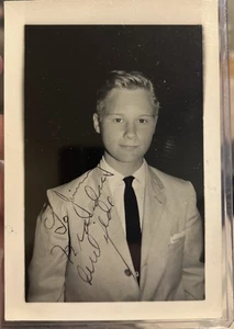Original persönliches 3,5x5 signed Autogramm Foto Brandon DeWilde Theaterschauspieler - Bild 1 von 3