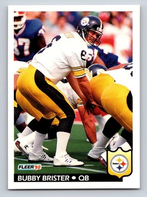 1992 Fleer - Bubby Brister #341 - Image 1 of 2