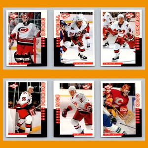 Carolina Hurricanes Lot 6 Hockey Cards Score Sean Burke NM Hockey NHL - Picture 1 of 8