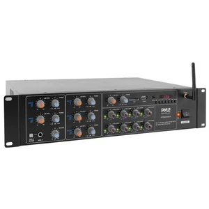 Pyle 8-Ch. Audio Karaoke Bluetooth Amplifier-Stage & Studio Sound Mixer Receiver - Picture 1 of 9