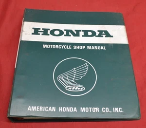 Honda OEM Used shop manual CB350F CB400F 1973-1976 - Picture 1 of 8