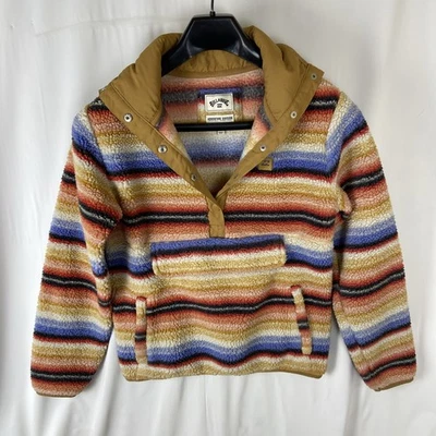 Billabong Adventure Division Fleece Pullover Sweatshirt Womens Size S - Image 1 of 4